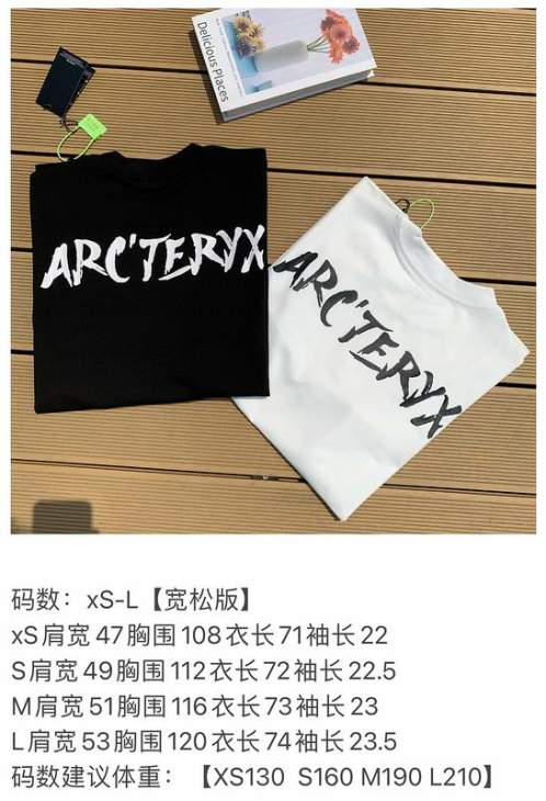 Picture of Arcteryx T Shirts Short _SKUArcteryxXS-LtptxS0922699